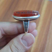 انگشتر عقیق سرخ ( به شرط یمنی )