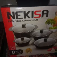 سرویس قابلمه چدن|ظروف پخت‌وپز|آق قلا, |دیوار