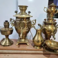 سماور برنجی عتیقه