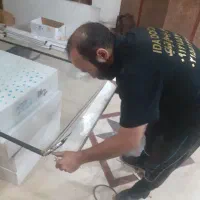 فروش تخصصی درب شیشه ای برقی اسلایدینگ تلسکوپی کرو|خدمات پیشه و مهارت|تهران, بلوار کشاورز|دیوار