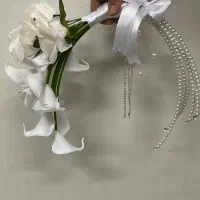 دسته گل مصنوعی عروس ( عمده و تک )