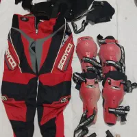ست کامل لباس کراسی scoyco با کلاه کاسکت helmets