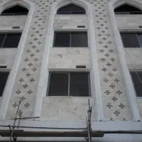 سنگ نما نرده پله سنگ آنتیک