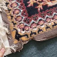 فرش ۱۲ متری با روفرشی مخمل ترک دورکش