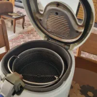 سرخ کن و 4 عدیس ماهی خوری استیل  قدیمی|اجاق گاز و لوازم برقی پخت‌وپز|کرج, برغان|دیوار