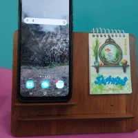 تقویم چوبی و هولدر موبایل|لوازم التحریر|ورامین, ورامین|دیوار