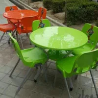 میز و صندلی غذاخوری/ پلاستیکی باغی Radinرادین4|میز و صندلی غذاخوری|کرج, گلشهر|دیوار