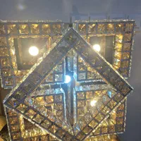 لوستر الماس کهکشانی سقفی مربع|لوستر و چراغ آویز|تهران, دانشگاه شریف|دیوار