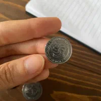 سکه پول گرجستان|کلکسیون سکه، تمبر، اسکناس|یزد, |دیوار