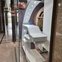 ویترین هلال با تجهیز لامپ هالوژن