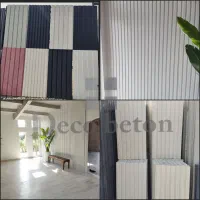 سنگ مصنوعی بتن اکسپوز. مدل اطلس آراد تیشه ای