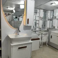کابین pvc روشویی پایه دار/تخفیف ویژه/طرحبندیNEW