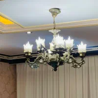 لوستر برنزی طرح دوگل
