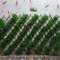 دیوار کوب آکاردئون سبز