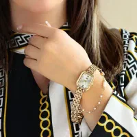 *ساعت شیک دخترانه و زنانه فلزی نگین دار|ساعت|اصفهان, امامزاده اسماعیل|دیوار