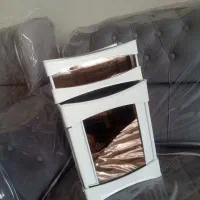 سطل وجای دستمال آینه ای|صنایع دستی و سایر لوازم تزئینی|محمدیه-قزوین, |دیوار