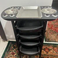 دوعددصندلی استاد کار یا مدیریت و یک عدد ترولی نو|دفتر کار|اسلامشهر, مظفریه|دیوار