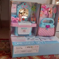 میز آرایش دخترونه نو با جعبه