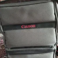 کیف عکاسی Canon +شارژر و دستگاه فرکانس و تلویزیون