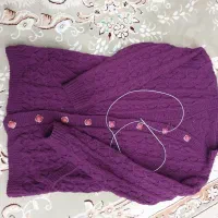 ژاکت دست بافت|لباس|مبارکه, |دیوار