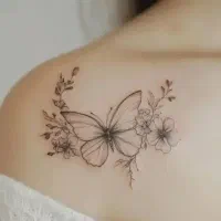 تتو بدن بدون ترمیم بدون تغییر رنگ بانوان