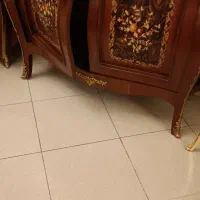 کنسول تمام چوب معرق
