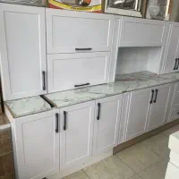 کابینت سرویس ۳متری نعو کلاسیک ممبران هایگلاس وMDF