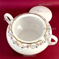 سرویس ۱۲ نفره چینی زرین طرح گلستان آکبند|ظروف سرو و پذیرایی|میبد, |دیوار