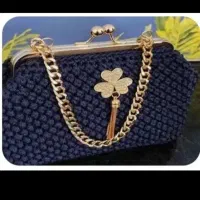 بافت کیف بانخ مکرومه