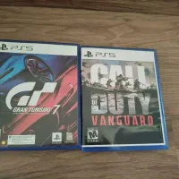دیسک call of duty vangard وgran turismo بازی ps4و5