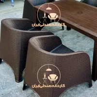 میز و صندلی پلاستیکی نهارخوری باغی غذاخوری ویلایی