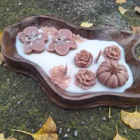 ترکیب شمع و سنگ مصنوعی