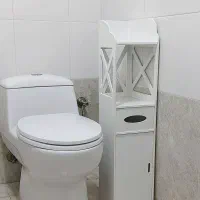 نظم دهنده کمد دار ایستاده کنج کمدی لوازم نظافت شلف