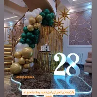 تم تولد بادکنک آرایی به همراه نصب
