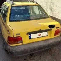 تاکسی پراید دوگانه سوز خط آزاد