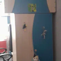 تخت وکمد ۵تکه کودک ونوجوان|اسباب و اثاث بچه|اصفهان, خواجو|دیوار