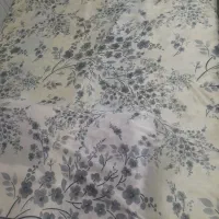 روسری ابریشمی دور دست دوز بسیار لطیف و خوش طرح