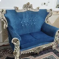 مبل سلطنتی 7 نفره و زیر TV|مبلمان خانگی و میز عسلی|یاسوج, |دیوار