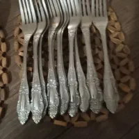 قاشق وچنگال ۱۲ عدد|ظروف سرو و پذیرایی|محمدیه-قزوین, |دیوار