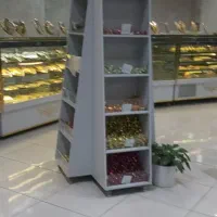قفسه استند جای شکلات ام دی اف جنس اعلا
