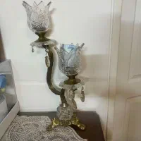 لوستر و شمعدان