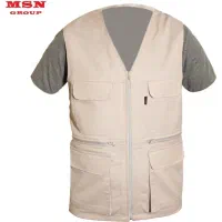 جلیقه بدون یقه شکاری