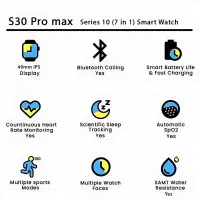 ساعت هوشمند سری 10 مدل s30 pro max|ساعت|شیراز, عفیف‌آباد|دیوار
