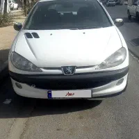 پژو ۲۰۶ سفید مدل ۱۳۸۷