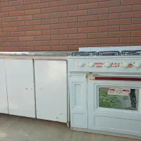 گاز و کابینت فلزی