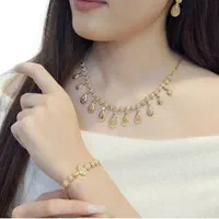 سرویس تراش و نگین دار نقره روکش رادیوم ضد حساسیت|بدلیجات|تبریز, |دیوار