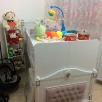 تخت نوزاد نوجوان ساحل چوب|تخت و سرویس خواب|ری, سیزده آبان|دیوار