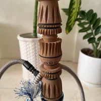 قلیان/قلیون چوب گردو نو ، زیبا و خاص|صنایع دستی و سایر لوازم تزئینی|مشهد, امیریه|دیوار