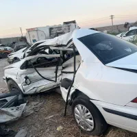 سمند ال ایکس تصادفی