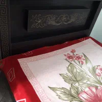 تختخواب چراغ خواب دار دو نفره با تشک